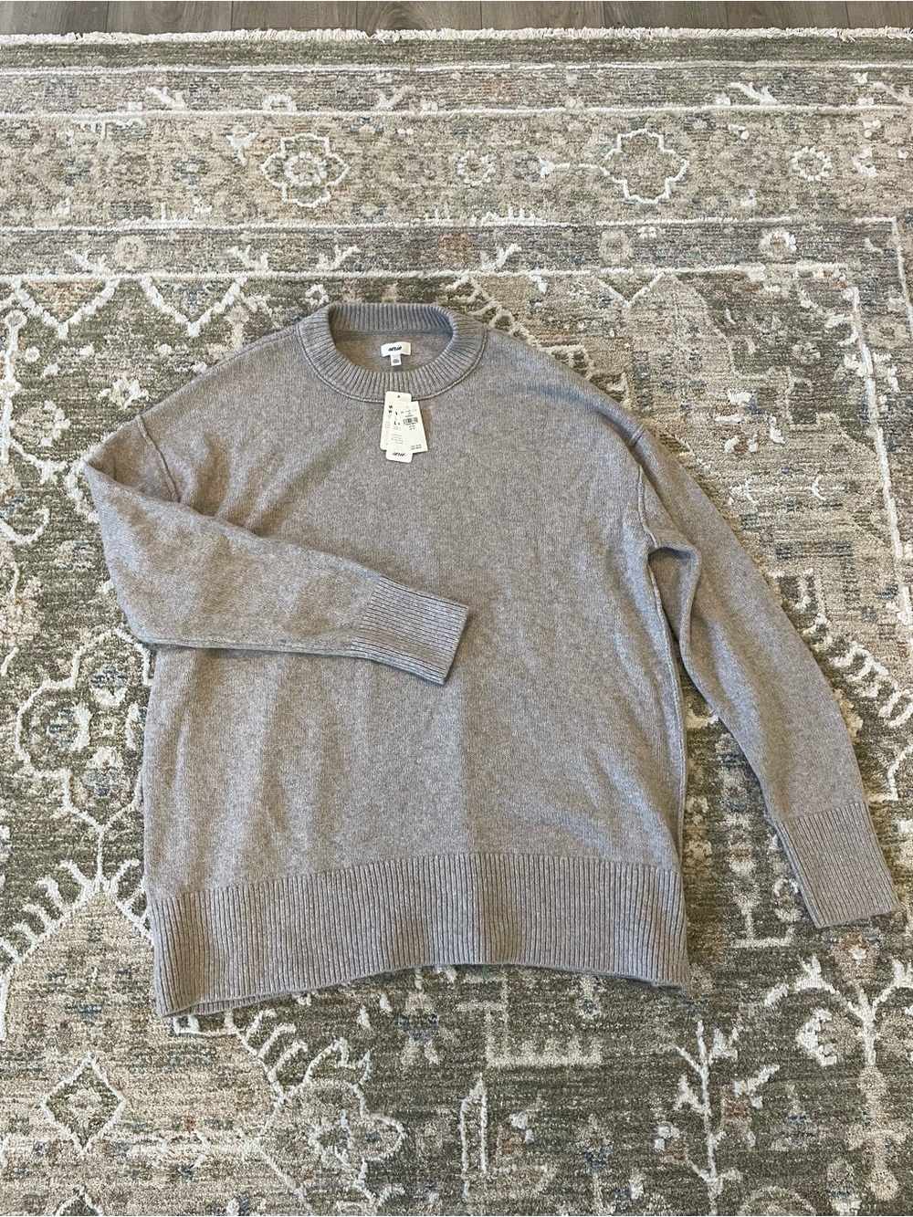 aerie Heather Gray Crewneck Sweater